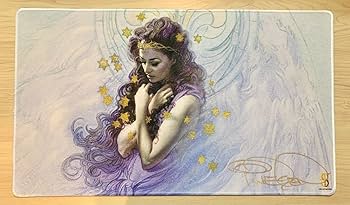 Terese Nielsenサインguruland 島プレイマット Guru Island - Terese Nielsen - Signed by the Artist - MTG